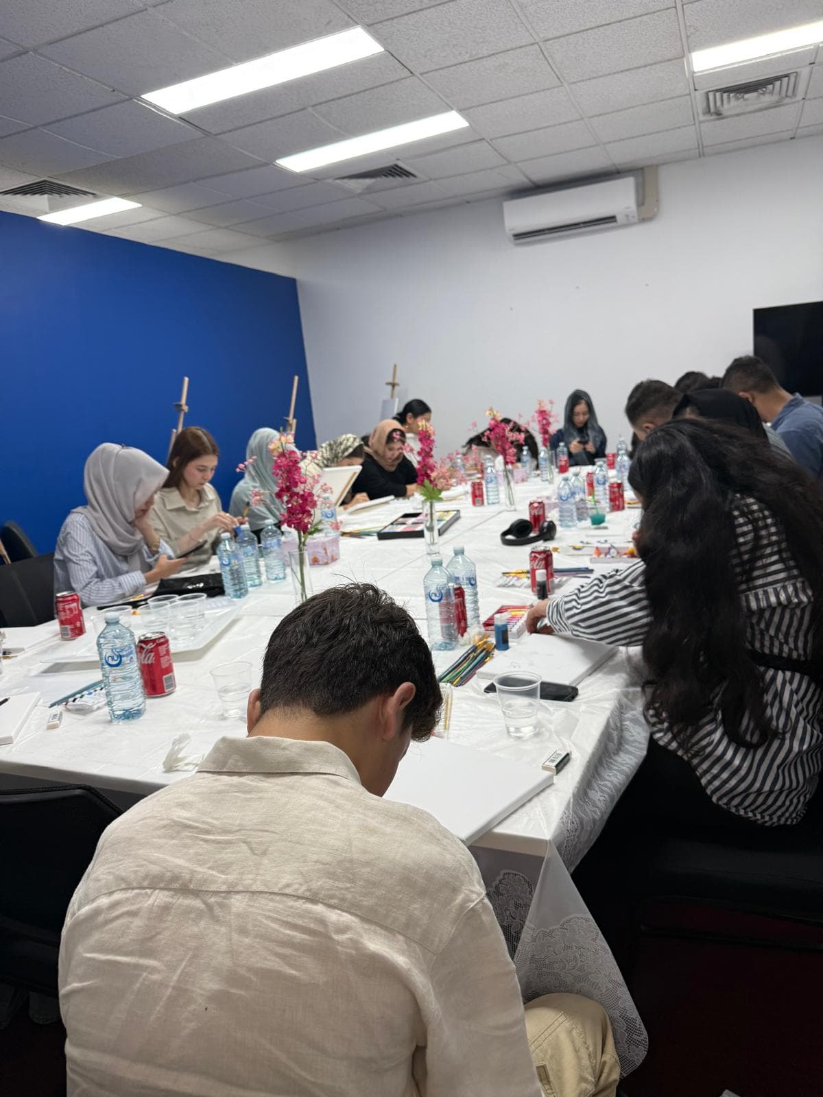 Paint Night , Ramadan Workshop at SABA Office, Auburn